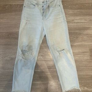 Light Wash Distressed Jeans